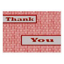 Thank You Business Cards