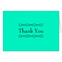 Thank You card (blank inside)