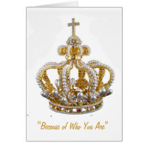 Thank You Card-Royalty