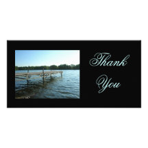 Thank You Dock Photocard Customized Photo Card