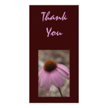 Thank You Flower Photocard Photo Cards