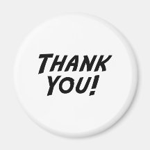 Thank You Fridge Magnet