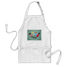 Thank You God For Friends Aprons