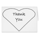 Thank You Greeting Card