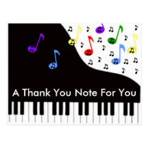 Thank You Note Post Cards