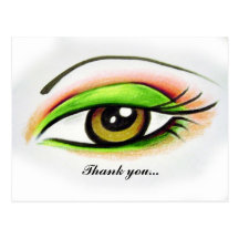 Thank you... postcard
