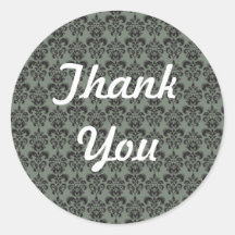 Thank You Star Sticker