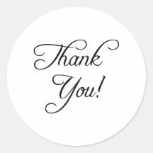 Thank You Sticker