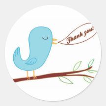 thank you sticker