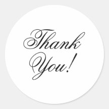 Thank You Sticker