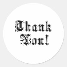 Thank You Stickers