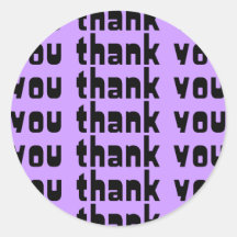 Thank You Stickers for Thank You Cards