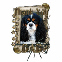 Thank You - Stone Paws - Cavalier - Dad Photo Cutout