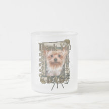 Thank You - Stone Paws - Yorkshire Terrier - Dad Coffee Mug