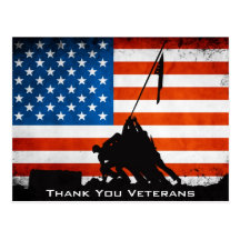 Thank You Veterans Postcard