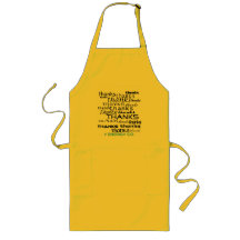 Thanks Apron Long Yellow