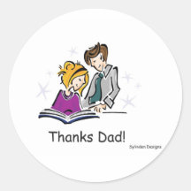 Thanks Dad Sticker