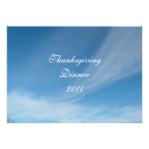 thanksgiving dinner party invitation