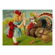 Thanksgiving Dress Up Greeting Card