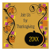Thanksgiving Invitations