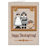 Thanksgiving Pilgrims Card