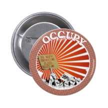 The 99 percent Occupy Pin