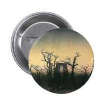 The Abbey in the Oakwood Pinback Buttons