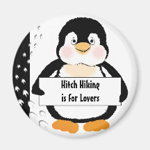 The Aimless Penguin - Magnet