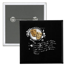 The Alchemy of Acting Pinback Button