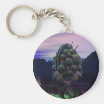 The Alien Machine Keychain
