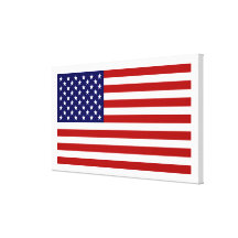 The American Flag Canvas Print