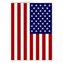 The American Flag Greeting Card