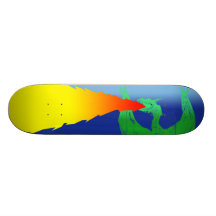 The Angry Dragon Skate Board Deck