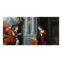 The Annunciation by Benvenuto Tisi Personalized Photo Card