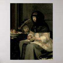 The Apple Peeler, 1660 Posters