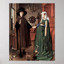 The Arnolfini Wedding by Jan van Eyck Print