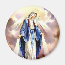 The Assumption of Mary Refrigerator Magnets