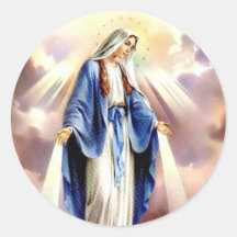 The Assumption of Mary Stickers