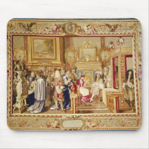 The Audience of Cardinal Chigi with Louis XIV Mouse Pads