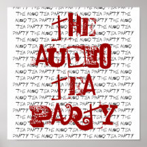 the audio tea party the audio tea party the aud... print