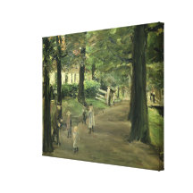 The Avenue Stretched Canvas Print