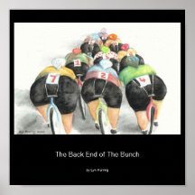 The Back End of the Bunch, with artist name Poster