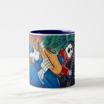 The Bad Blues Bone Band Coffee Mugs