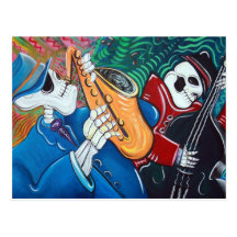 The Bad Blues Bone Band Post Card