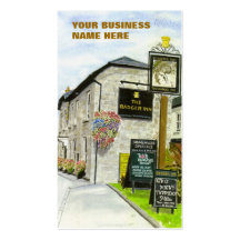 'The Badger Inn' Business Card