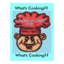 the baker man postcards