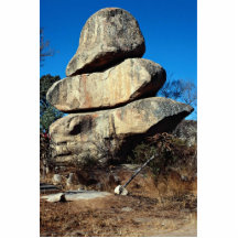 The Balancing Rocks, Harare, Zimbabwe rock formati Acrylic Cut Out