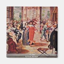 The Ball By Bosse Abraham Refrigerator Magnet