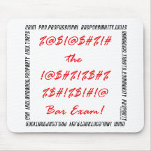 %*&%$ the Bar! Mouse Pad