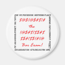 %*&%$ the Bar! Refrigerator Magnets